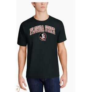 Fanatics Florida State Seminoles Men's‎ Black T-Shirt Size 5XL Short Sleeve